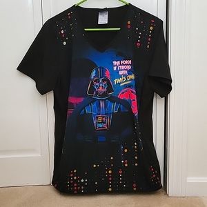 Star wars Darth Vader scrub top